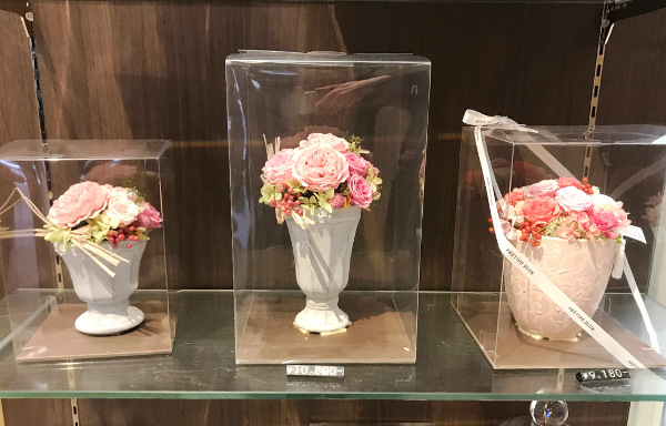 薔薇のプリザーブドフラワー