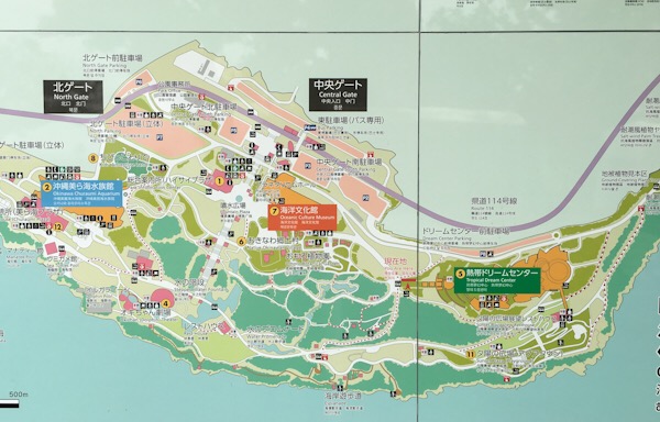 海洋博公園 地図