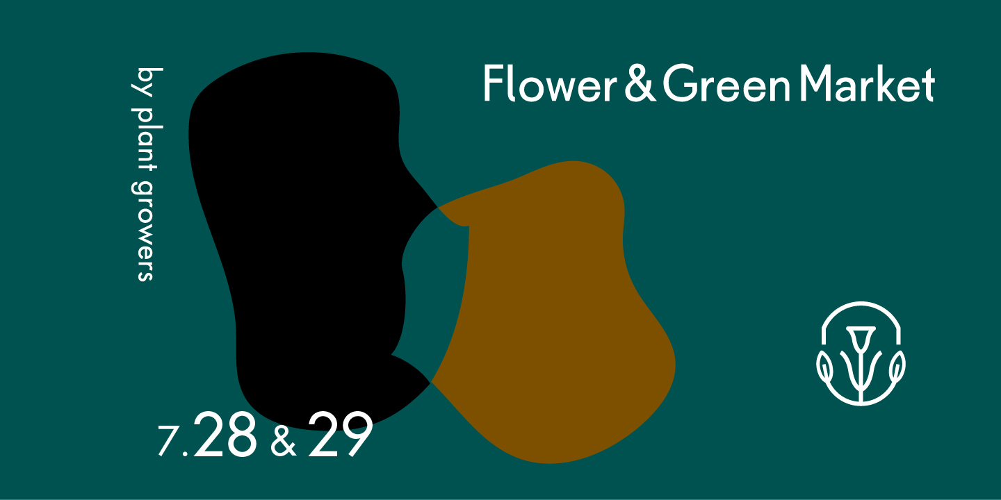 Flower & Green Market – by Plant growers -